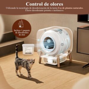 Arenero Pawbby Control de Olores - Aternativa Arenero Xiaomi